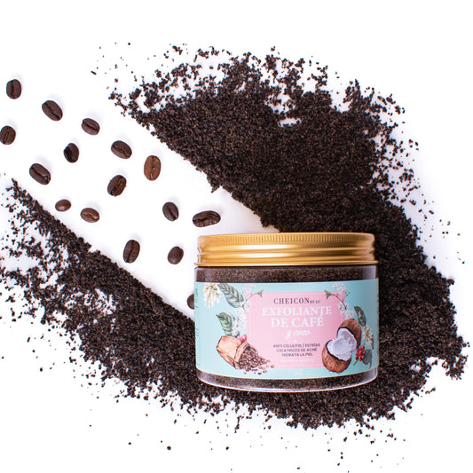 EXFOLIANTE DE CAFÉ Y COCO