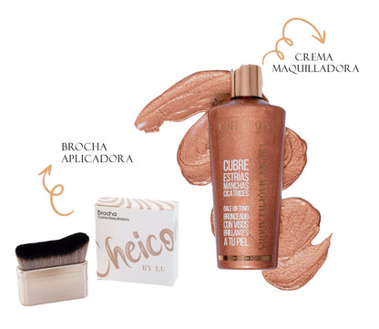 Combo Crema maquilladora + Brocha aplicadora